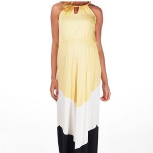 NWOT Large Pinkblush Halter Top Maxi Dress, Like New, Never wore!